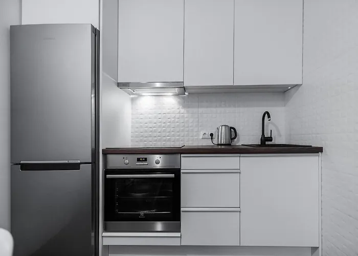 Park View With Private Parking Wi-fi & Outdoorgym Daire Klaipėda