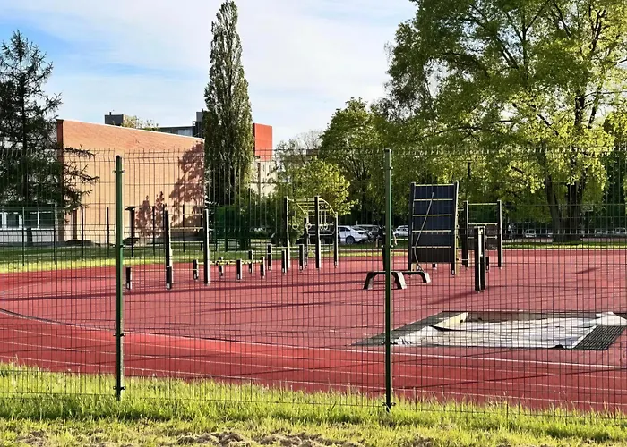 Park View With Private Parking Wi-fi & Outdoorgym Daire Klaipėda